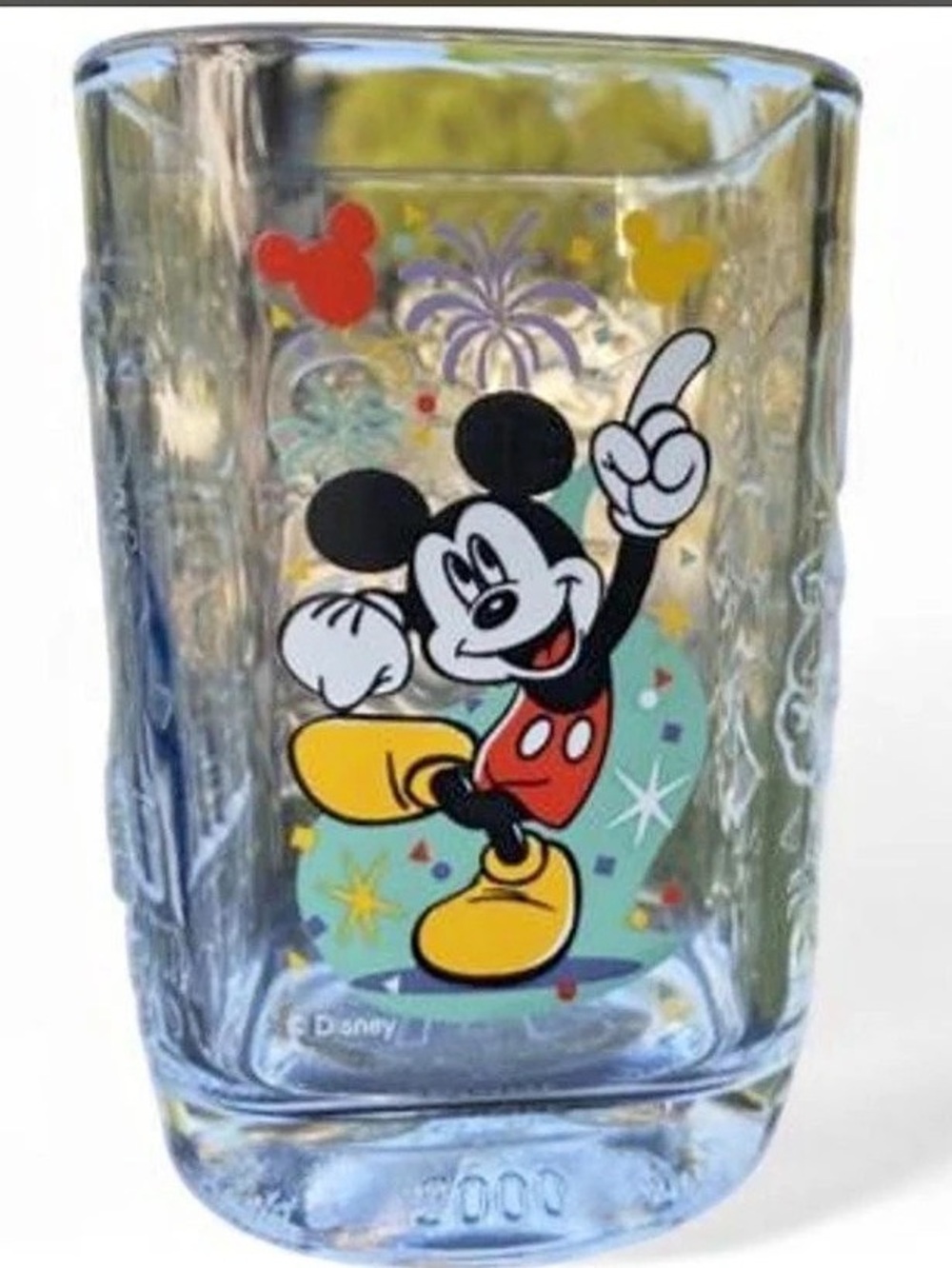 Disney Walt Disney World 2000 McDonald’s Celebration Mickey Mouse Glass